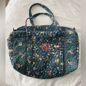Vintage Vera Bradley duffel/weekender bag